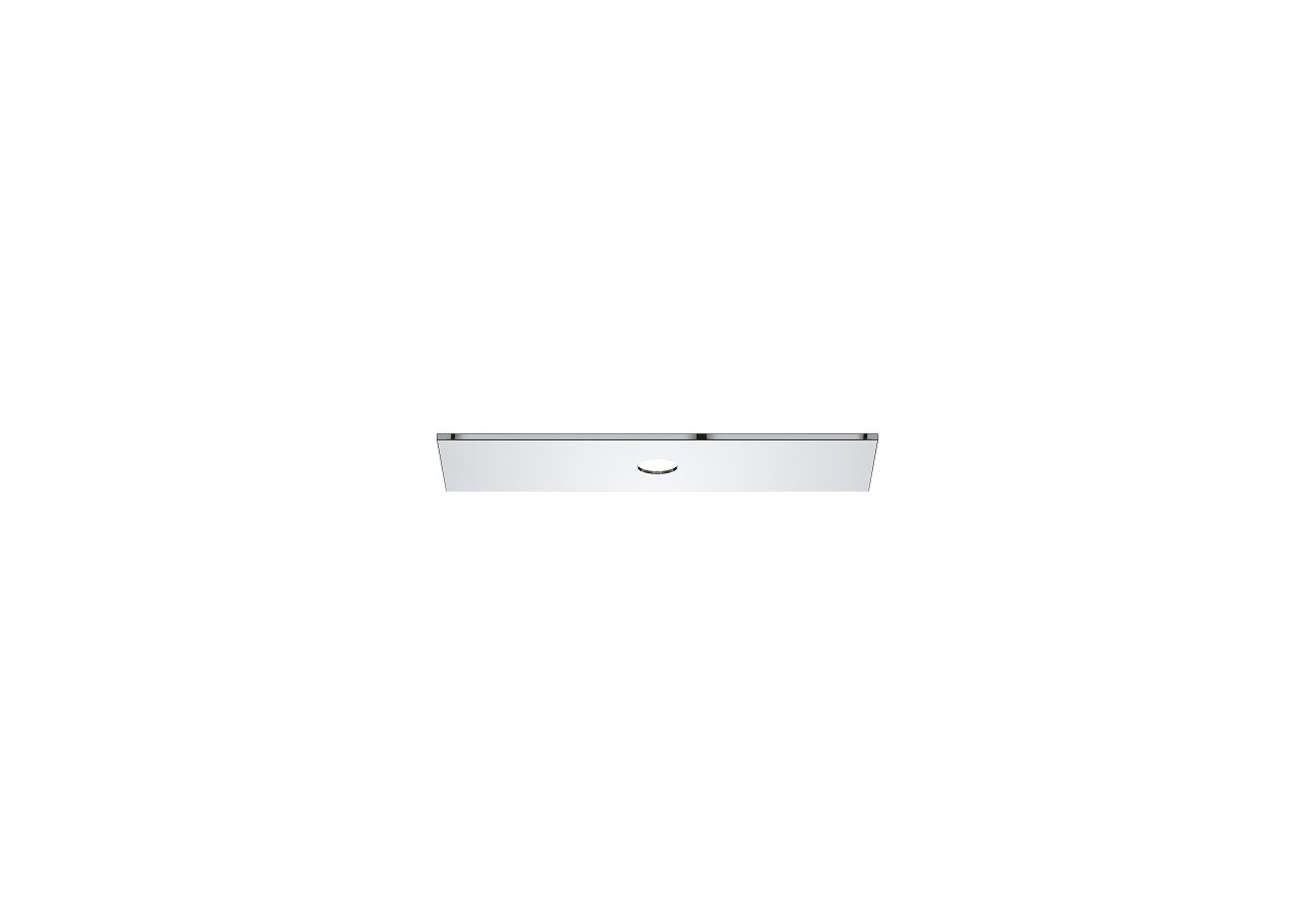 Rainshower aqua 1 jet façade pour plafonnier Chromé - 26784000 - Grohe