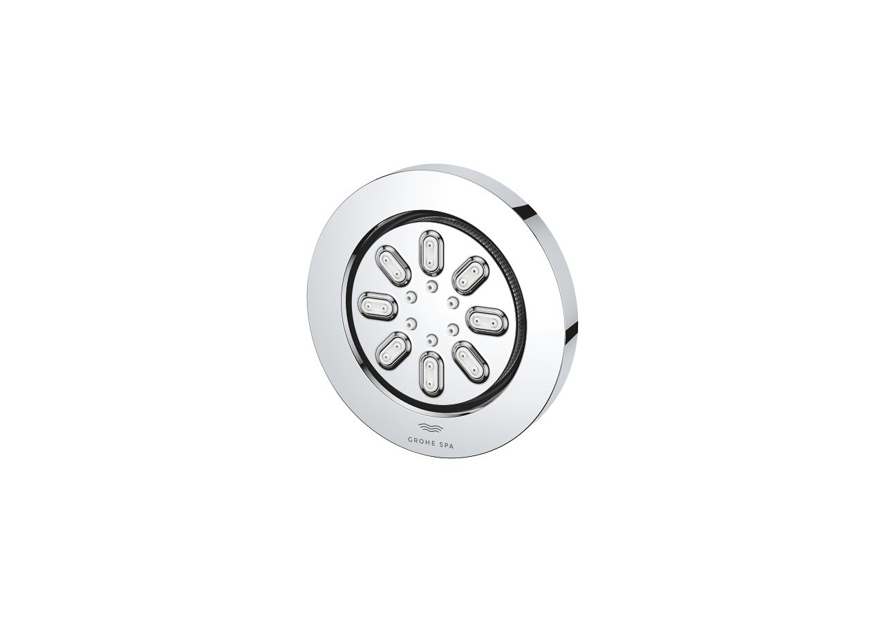 Rainshower aqua douchettes latérales 2 jets Chromé - 26801000 - Grohe