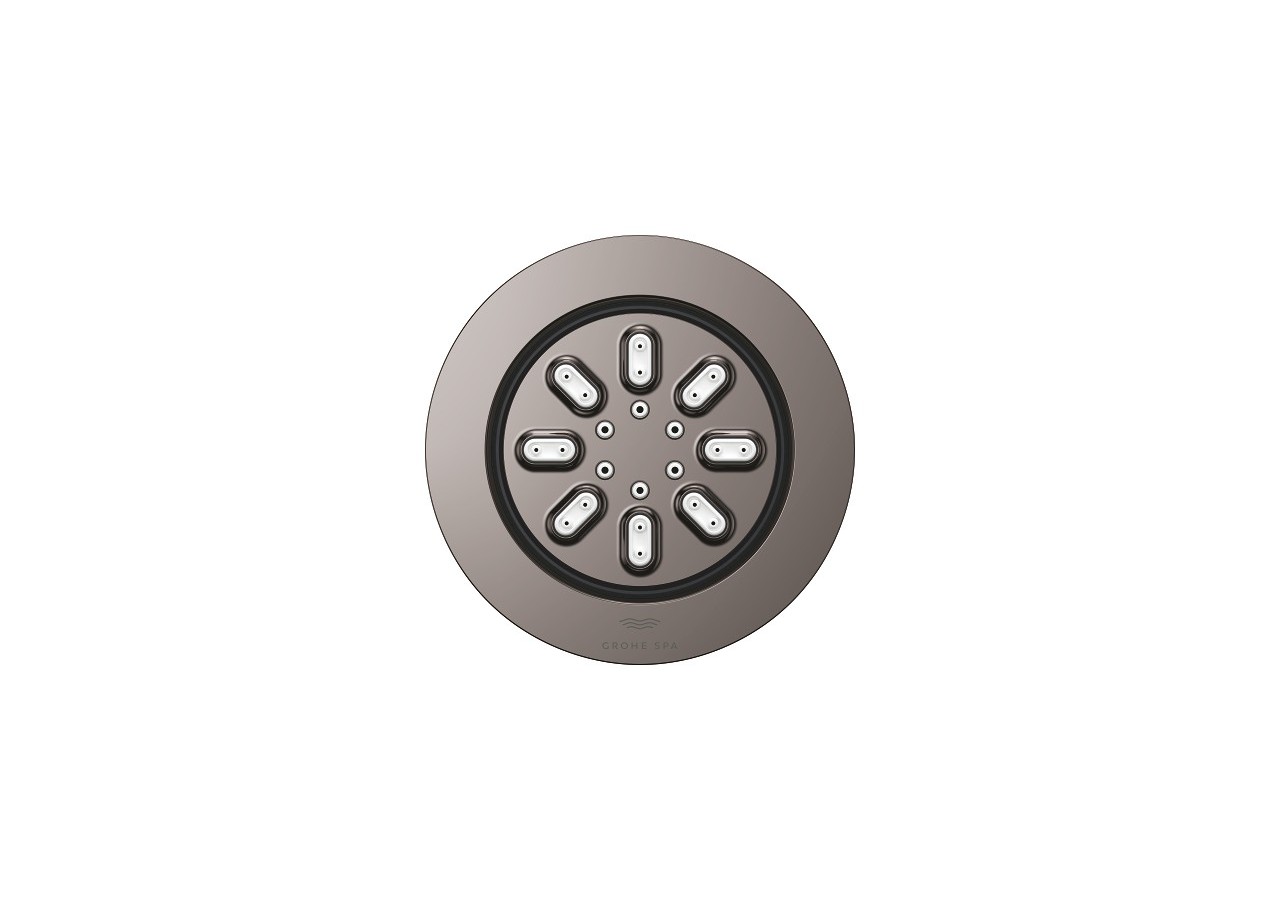 Rainshower aqua douchettes latérales 2 jets Hard Graphite - 26801A00 - Grohe