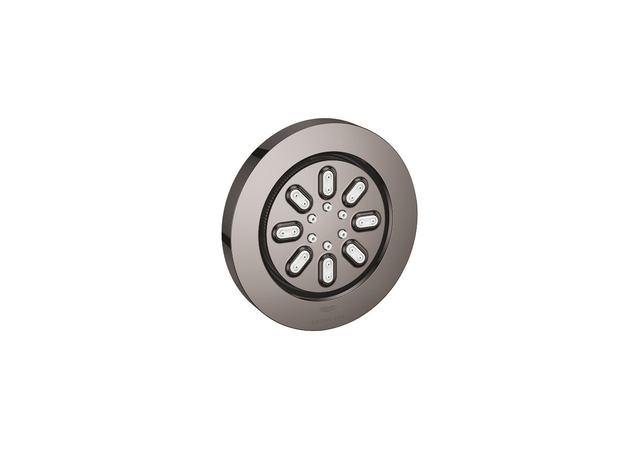 Rainshower aqua douchettes latérales 2 jets Hard Graphite - 26801A00 - Grohe