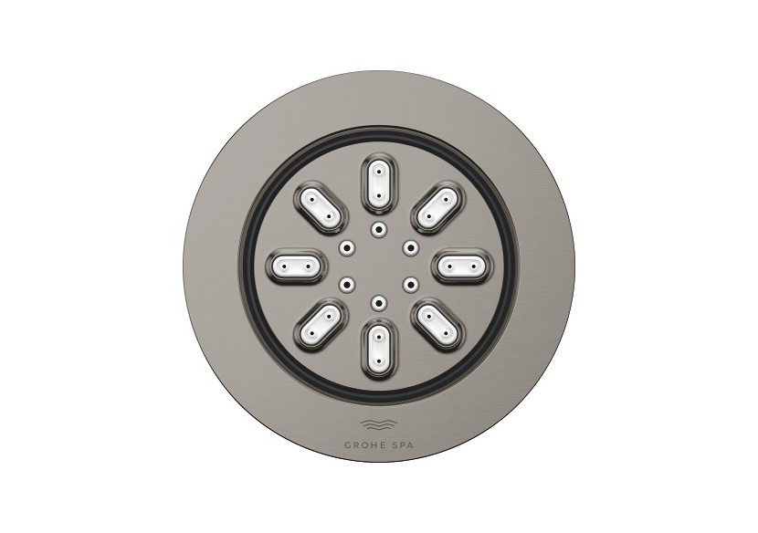 Rainshower aqua douchettes latérales 2 jets Hard Graphite brossé - 26801AL0 - Grohe