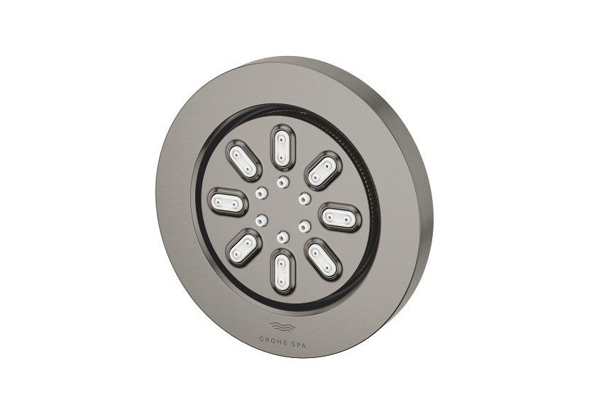 Rainshower aqua douchettes latérales 2 jets Hard Graphite brossé - 26801AL0 - Grohe