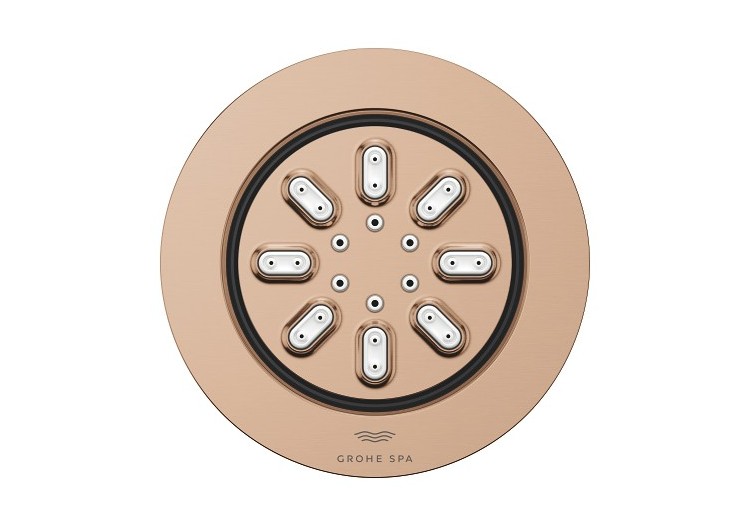 Rainshower aqua douchettes latérales 2 jets Warm Sunset brossé - 26801DL0 - Grohe