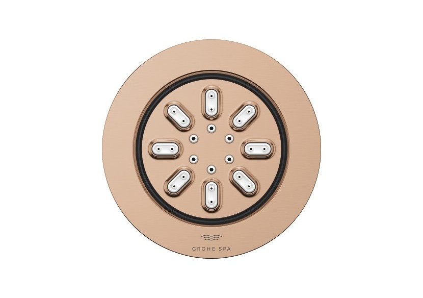 Rainshower aqua douchettes latérales 2 jets Warm Sunset brossé - 26801DL0 - Grohe