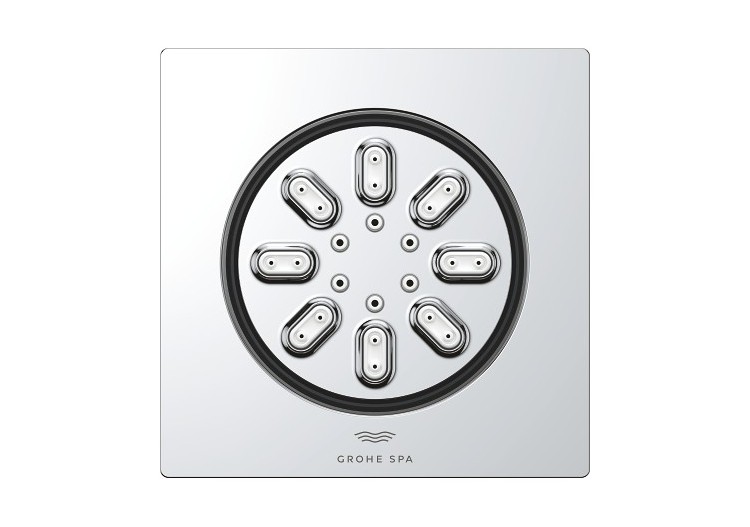 Rainshower aqua douchettes latérales 2 jets Chromé - 26802000 - Grohe