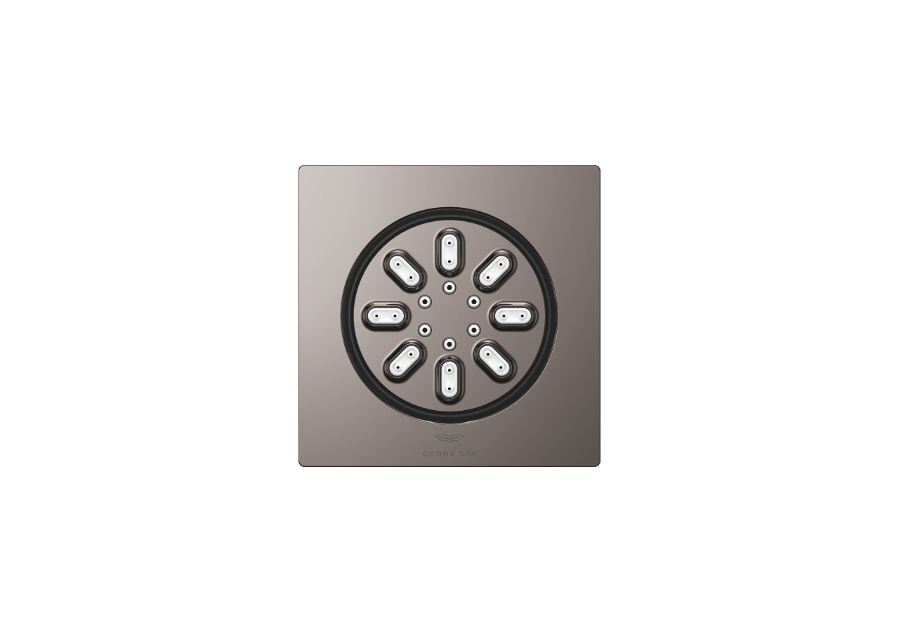 Rainshower aqua douchettes latérales 2 jets Hard Graphite - 26802A00 - Grohe