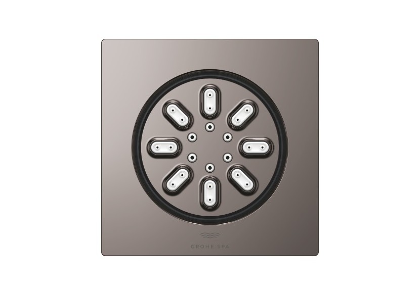 Rainshower aqua douchettes latérales 2 jets Hard Graphite - 26802A00 - Grohe