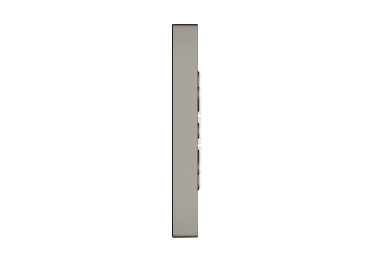 Rainshower aqua douchettes latérales 2 jets Hard Graphite brossé - 26802AL0 - Grohe 2