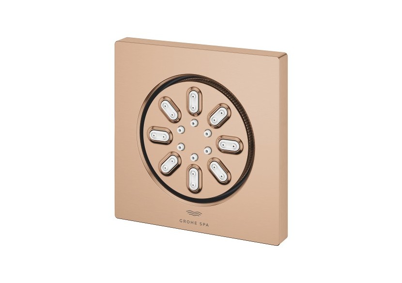 Rainshower aqua douchettes latérales 2 jets Warm Sunset brossé - 26802DL0 - Grohe