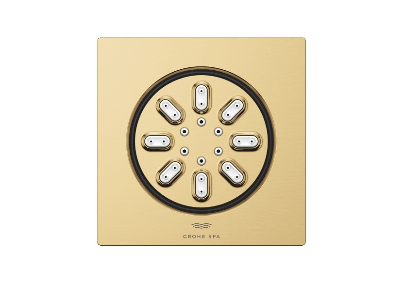 Rainshower aqua douchettes latérales 2 jets Cool Sunrise brossé - 26802GN0 - Grohe