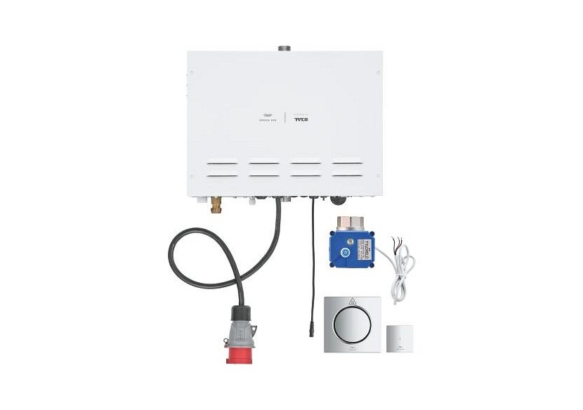 F-digital deluxe générateur de vapeur 9.9 kw avec une sortie vapeur et capteur de température - 26828000 - Grohe