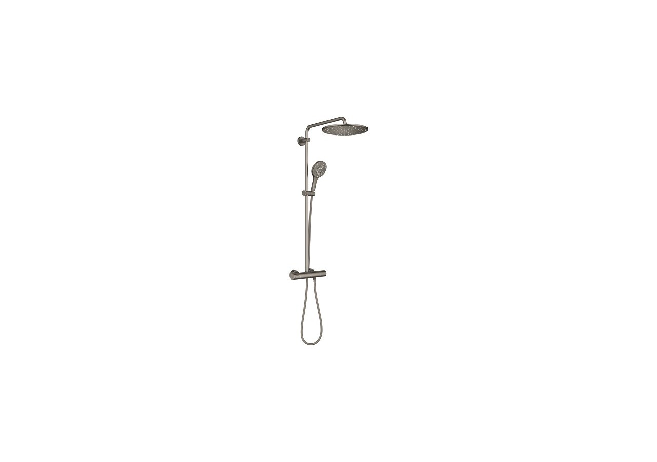 Rainshower smartactive 310 colonne de douche avec mitigeur thermostatique Hard Graphite brossé - 26836AL0 - Grohe