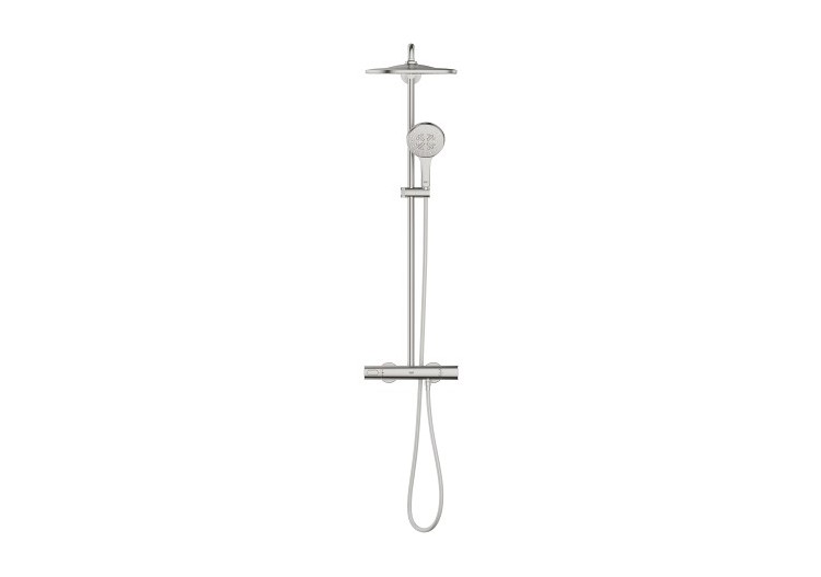Rainshower smartactive 310 colonne de douche avec mitigeur thermostatique Supersteel - 26836DC0 - Grohe