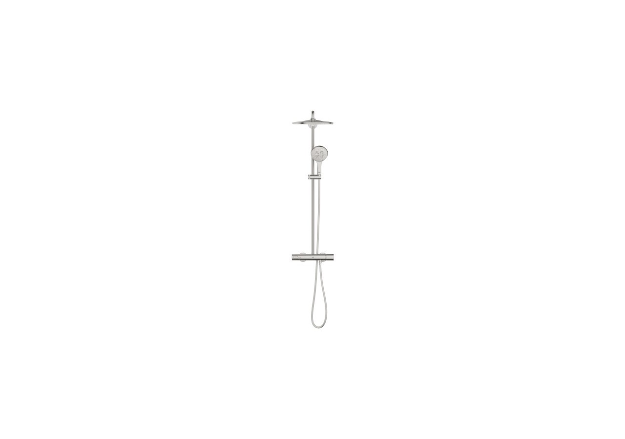 Rainshower smartactive 310 colonne de douche avec mitigeur thermostatique Supersteel - 26836DC0 - Grohe