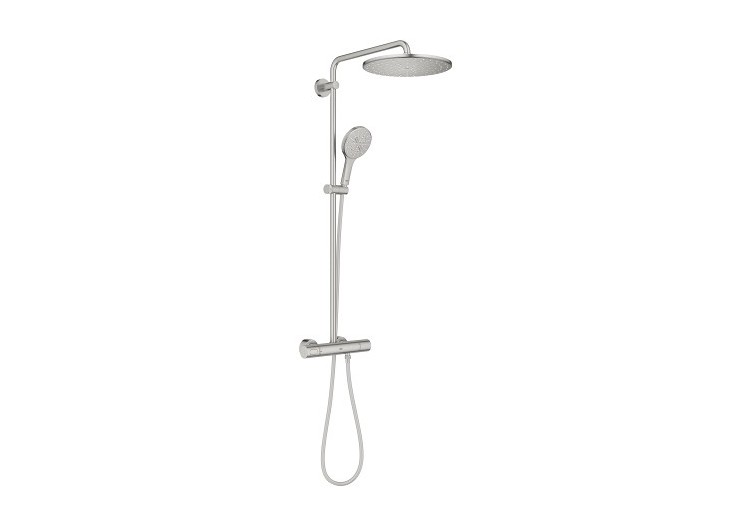 Rainshower smartactive 310 colonne de douche avec mitigeur thermostatique Supersteel - 26836DC0 - Grohe 2