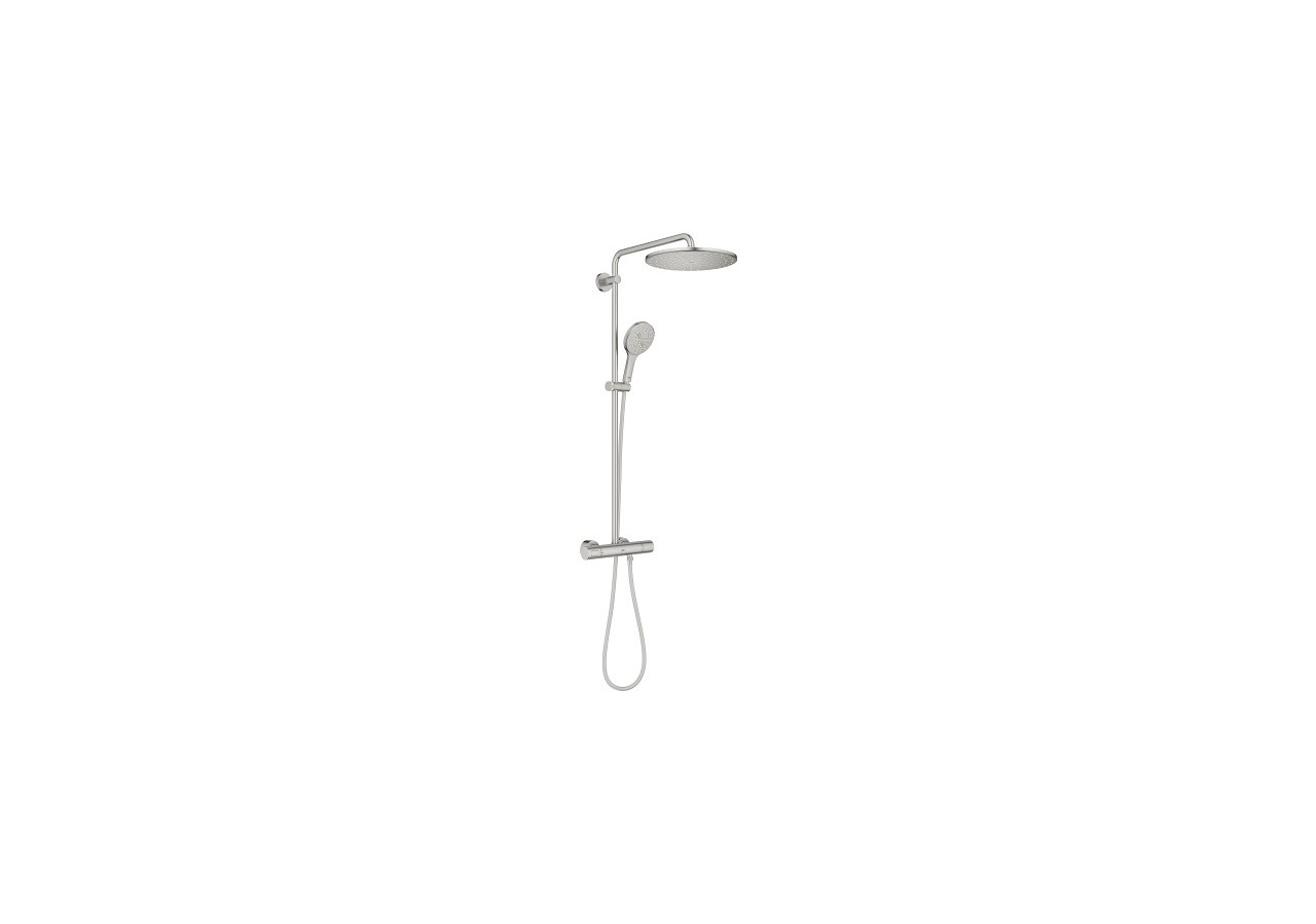 Rainshower smartactive 310 colonne de douche avec mitigeur thermostatique Supersteel - 26836DC0 - Grohe