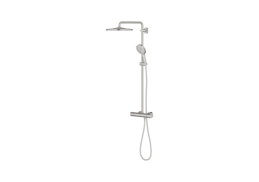 Rainshower smartactive 310 colonne de douche avec mitigeur thermostatique Supersteel - 26836DC0 - Grohe