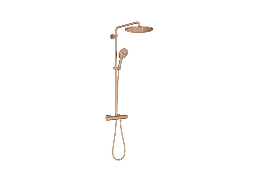 Rainshower smartactive 310 colonne de douche avec mitigeur thermostatique Warm Sunset brossé - 26836DL0 - Grohe