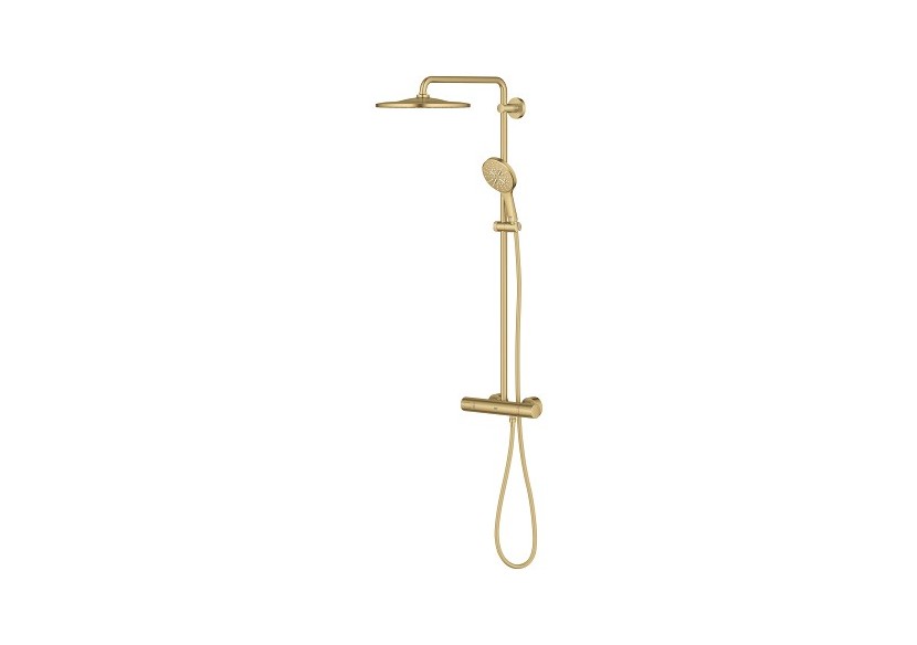 Rainshower smartactive 310 colonne de douche avec mitigeur thermostatique Cool Sunrise brossé - 26836GN0 - Grohe