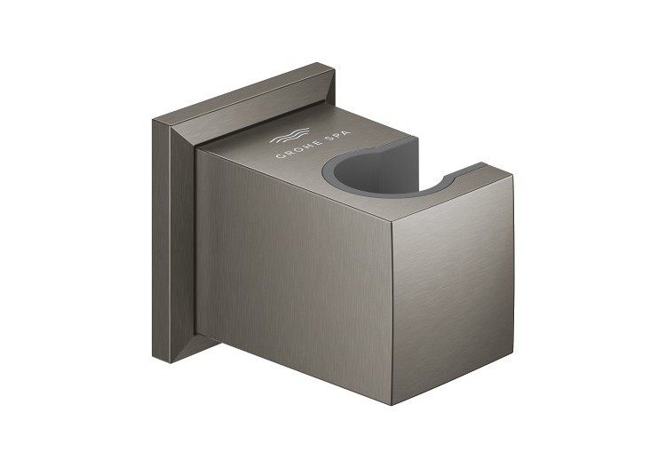 Allure brillant support mural pour douchette Hard Graphite brossé - 26847AL0 - Grohe 2