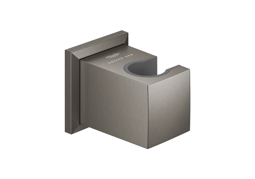 Allure brillant support mural pour douchette Hard Graphite brossé - 26847AL0 - Grohe