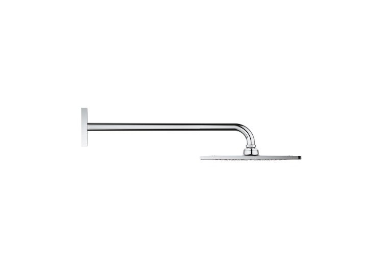Rainshower aqua 10″ ensemble douche de tête et bras 422 mm, 1 jet Chromé - 26862000 - Grohe