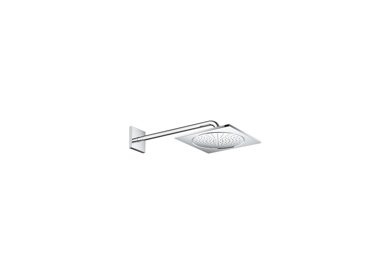 Rainshower aqua 10″ ensemble douche de tête et bras 422 mm, 1 jet Chromé - 26862000 - Grohe