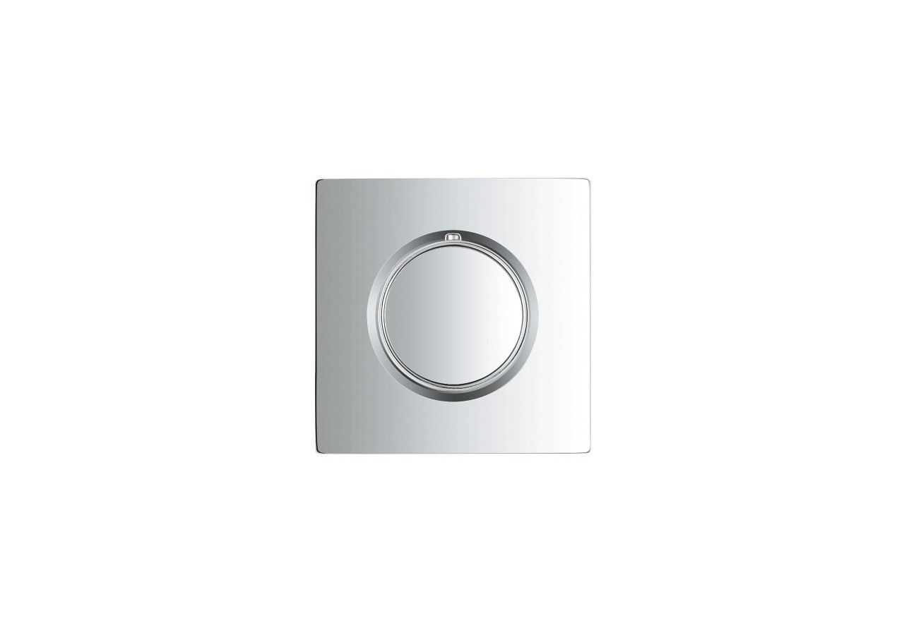 Grohtherm f panneau de contrôle simple Chromé - 26879000 - Grohe