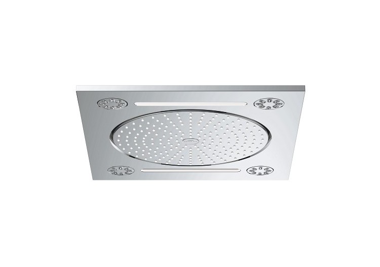 Rainshower aqua 15″ plafonnier douche 3 jets Chromé - 26888000 - Grohe