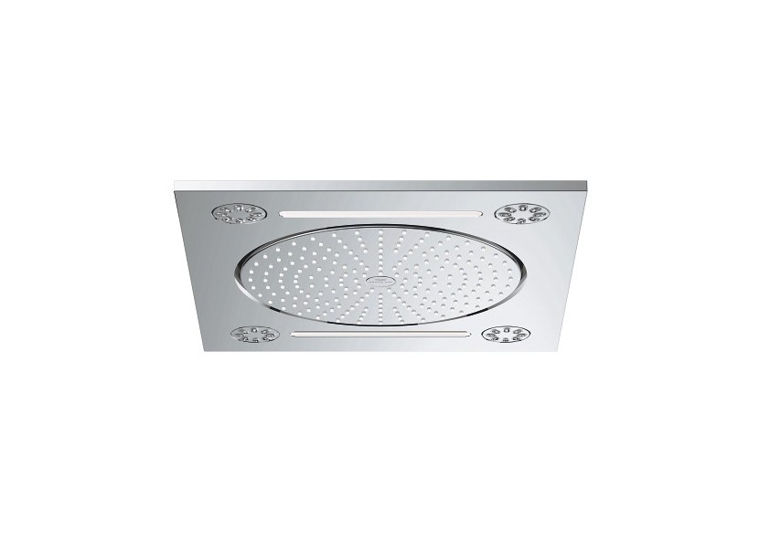 Rainshower aqua 15″ plafonnier douche 3 jets Chromé - 26888000 - Grohe