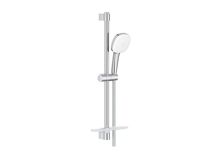 Tempesta cube 110 ensemble de douche 2 jets avec barre Chromé - 26907003 - Grohe 2