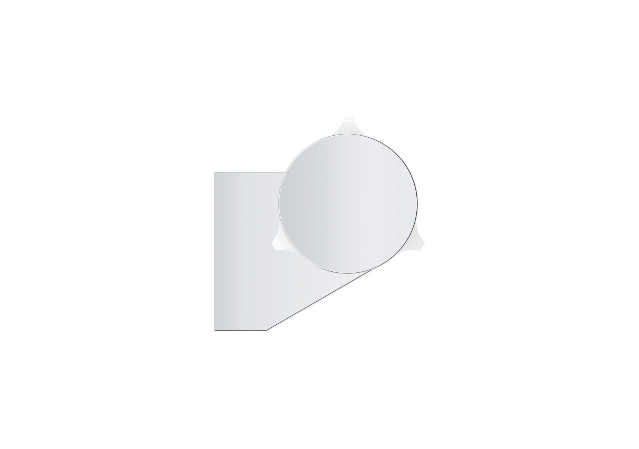 Tempesta support mural pour douchette Chromé - 27595001 - Grohe