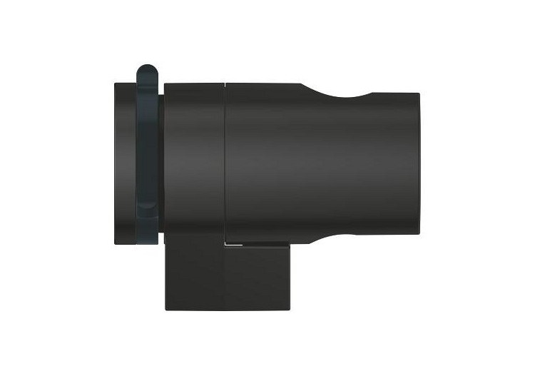Tempesta support mural pour douchette Noir mat - 275952431 - Grohe