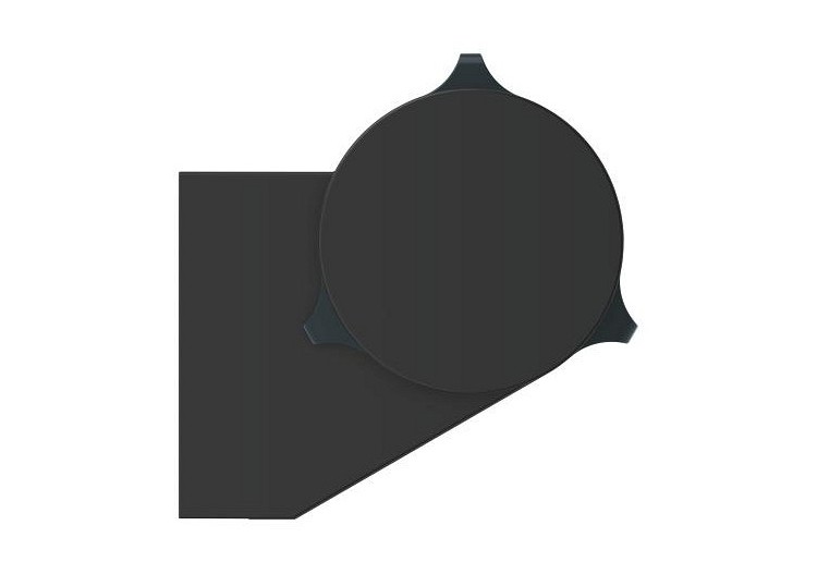 Tempesta support mural pour douchette Noir mat - 275952431 - Grohe 2