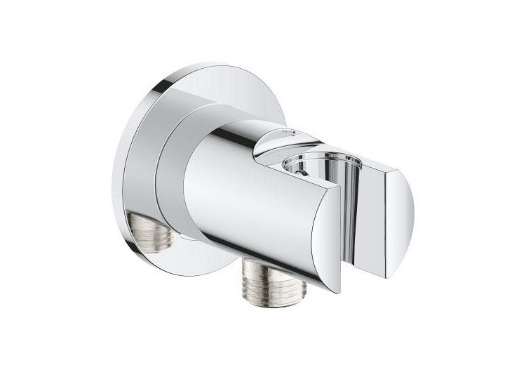 Tempesta coude à encastrer avec support Chromé - 28679001 - Grohe 2