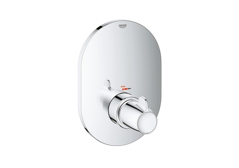 Grohtherm special facade pour mitigeur thermostatique Chromé - 29096000 - Grohe