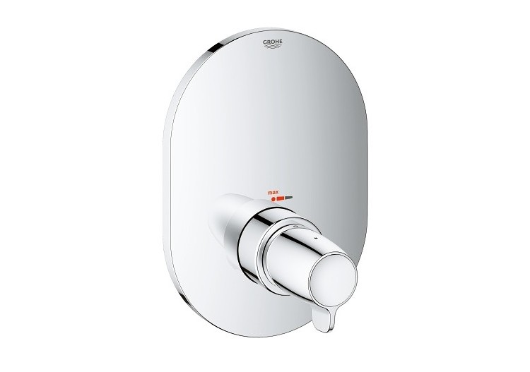 Grohtherm special facade pour mitigeur thermostatique Chromé - 29096000 - Grohe 2
