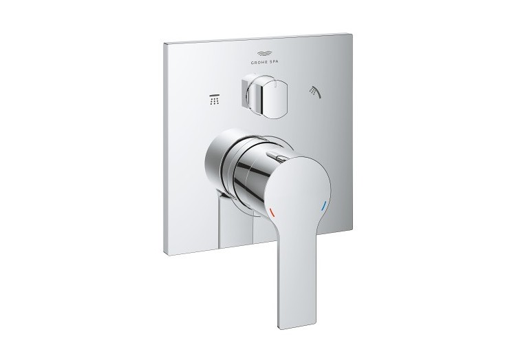Allure mitigeur monocommande 3 sorties avec inverseur Chromé - 29176001 - Grohe 2