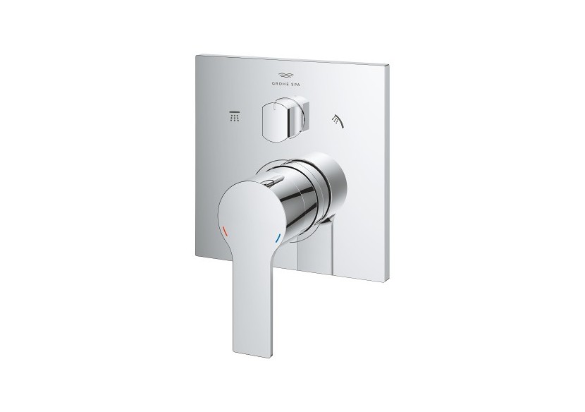 Allure mitigeur monocommande 3 sorties avec inverseur Chromé - 29176001 - Grohe