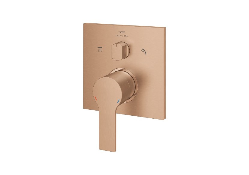 Allure mitigeur monocommande 3 sorties avec inverseur Warm Sunset brossé - 29176DL1 - Grohe
