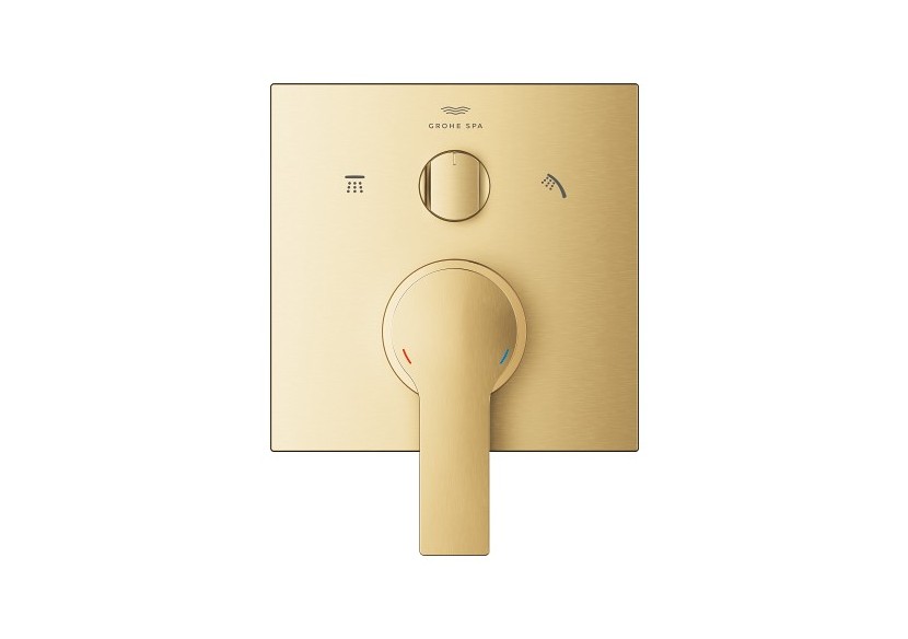 Allure mitigeur monocommande 3 sorties avec inverseur Cool Sunrise brossé - 29176GN1 - Grohe