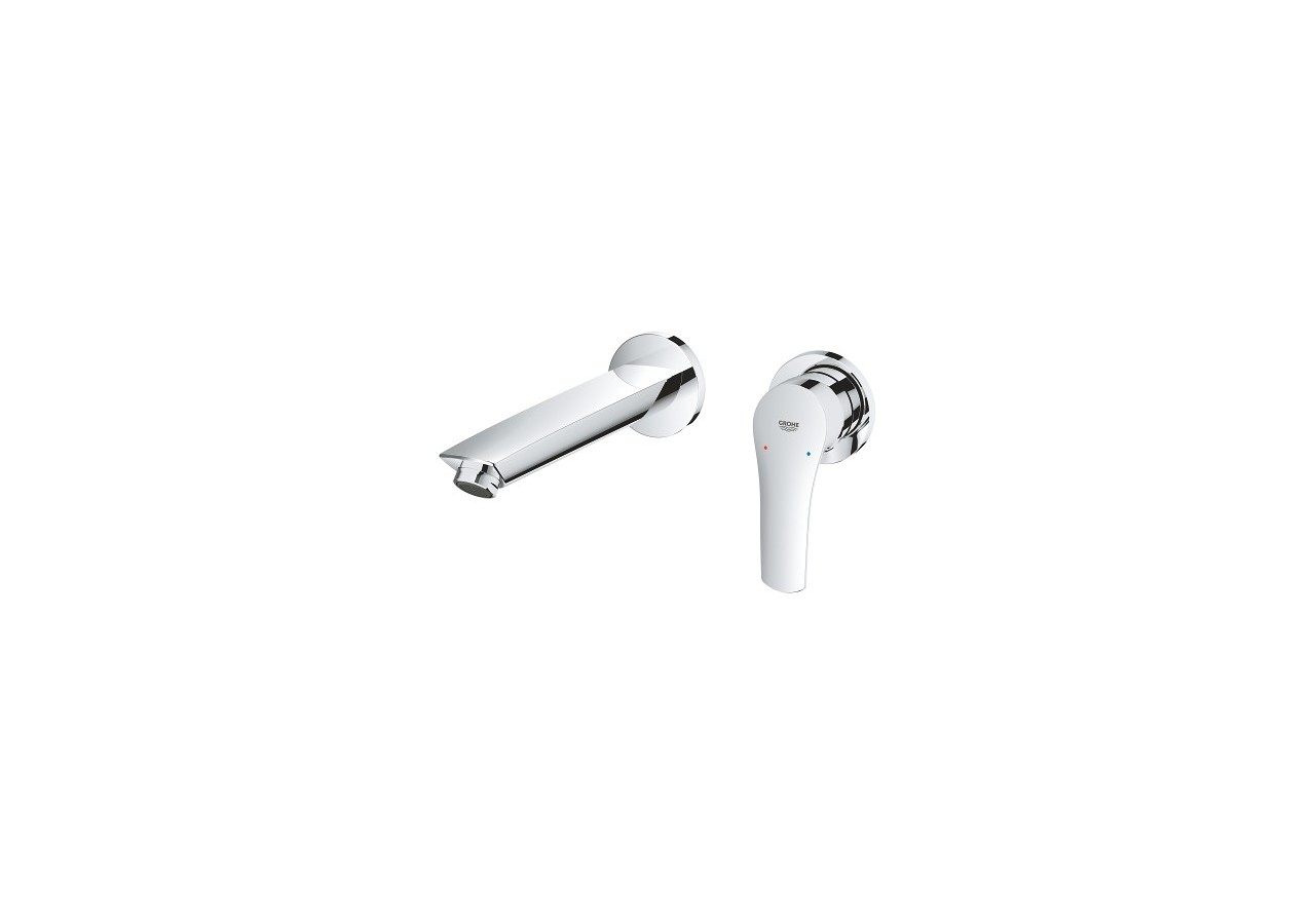 Eurosmart mitigeur monocommande 2 trous lavabo taille m Chromé - 29338003 - Grohe
