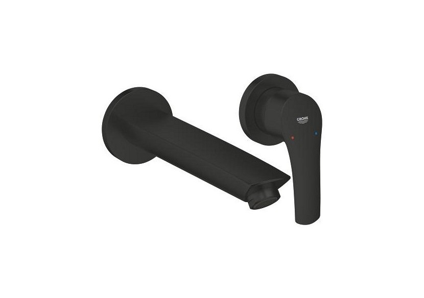 Eurosmart mitigeur monocommande 2 trous lavabo taille m Noir mat - 293382433 - Grohe