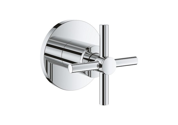 Atrio façade pour robinet d'arrêt encastré Chromé - 29396000 - Grohe 2