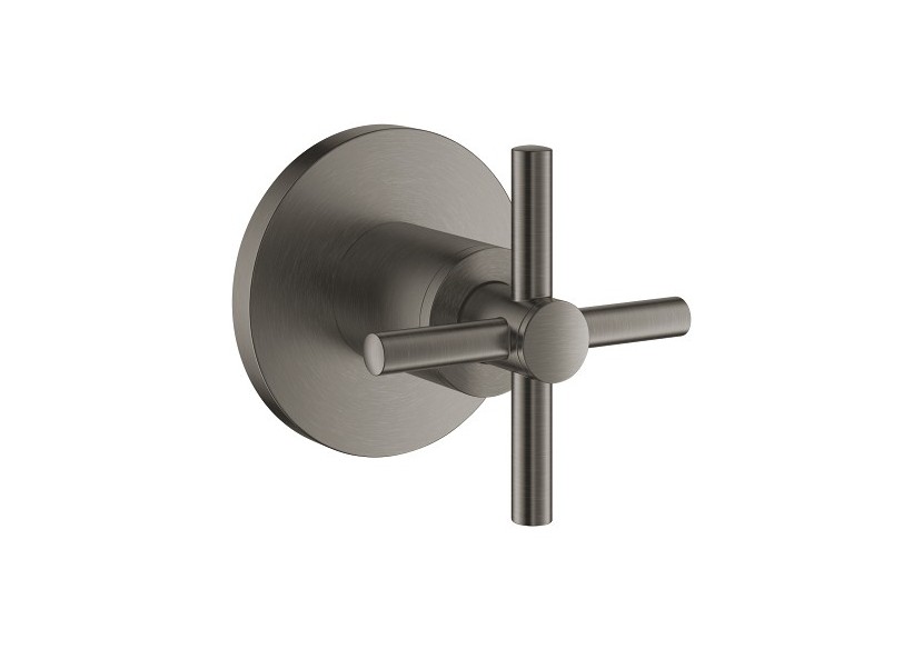 Atrio façade pour robinet d'arrêt encastré Hard Graphite brossé - 29396AL0 - Grohe