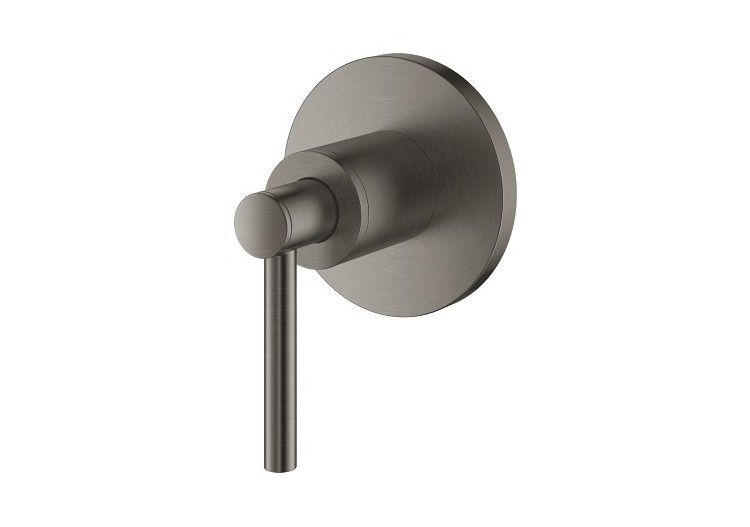 Atrio façade pour robinet d'arrêt encastré Hard Graphite brossé - 29397AL0 - Grohe