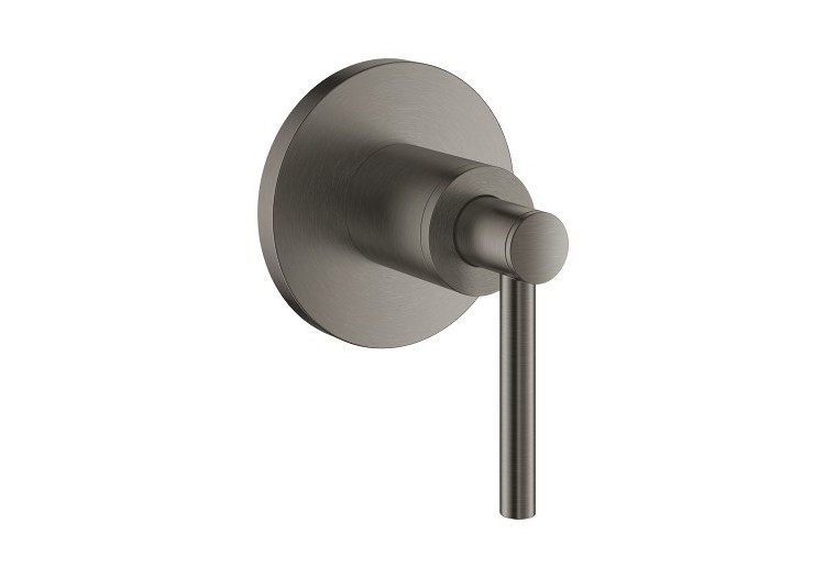 Atrio façade pour robinet d'arrêt encastré Hard Graphite brossé - 29397AL0 - Grohe 2
