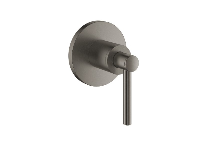 Atrio façade pour robinet d'arrêt encastré Hard Graphite brossé - 29397AL0 - Grohe