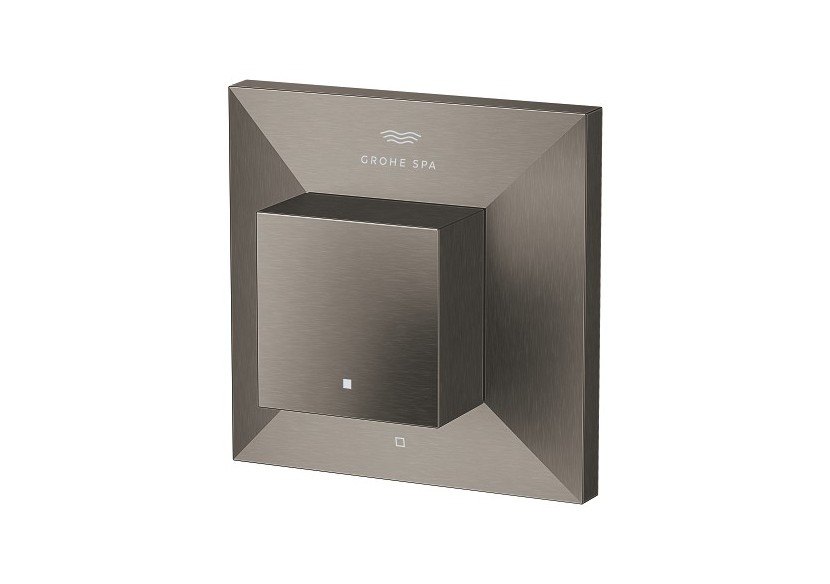Allure brillant façade pour robinet d'arrêt encastré Hard Graphite brossé - 29398AL0 - Grohe