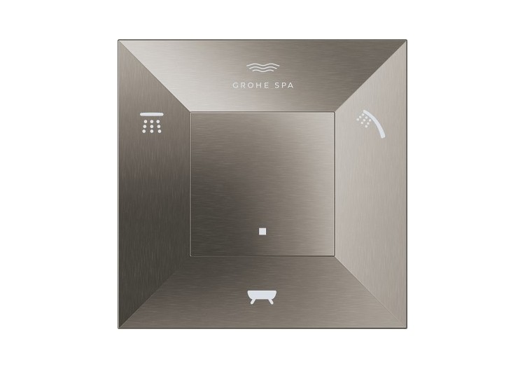 Allure brillant inverseur 5 voies (2 entrées, 3 sorties) Hard Graphite brossé - 29399AL0 - Grohe